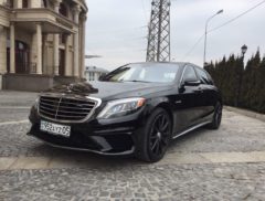 Mercedes w222 аренда Алматы